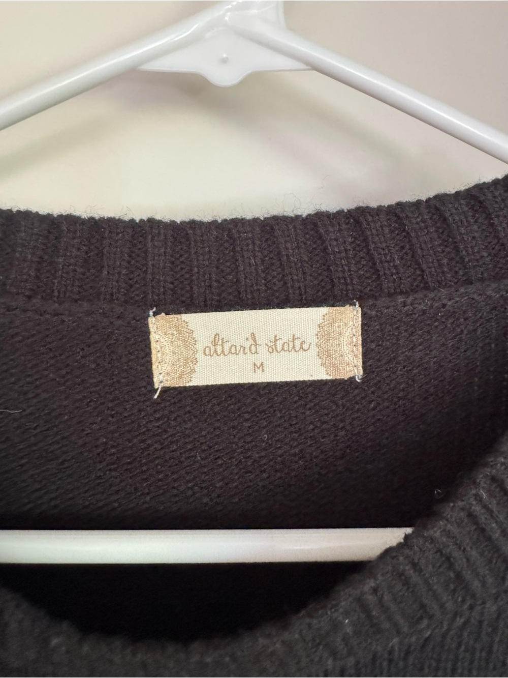 Altar'd State Cropped Flower Sweater - Picture 3 of 5
